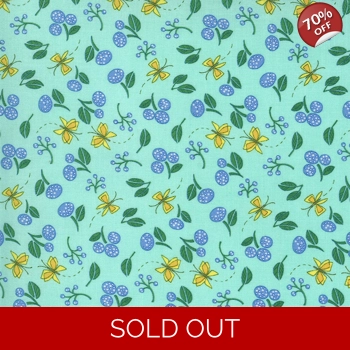 Moda - Robin Pickens - Cottage Bleu - Ditsy - Dewdrop